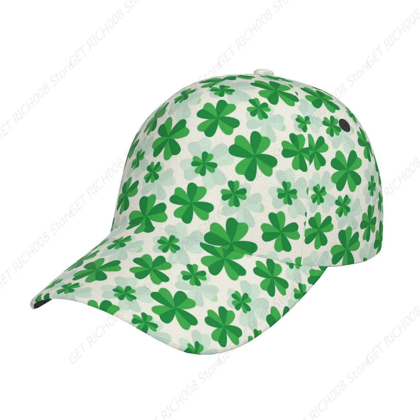 St. Patrick'S Day Clover Leaves Baseball Caps for Women Men Green Shamrock Hat Adjustable Dad Hat St Patrick