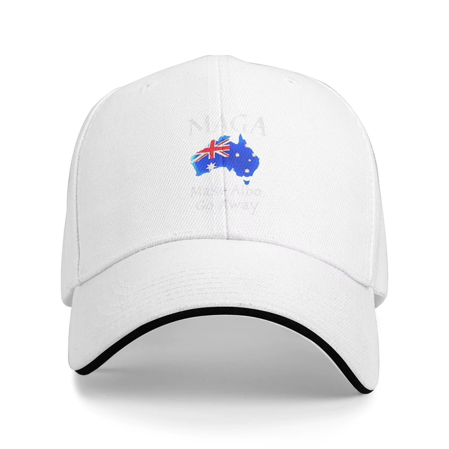 For Australia Sake Make Albo Go Away Baseball Cap Outdoor Gym High Quality Hippe Hat Unisex-Teens Y2K Cute Print Baseball Caps