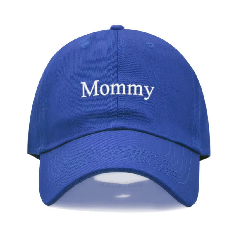 Vintage Washed Cotton Baseball Cap for Women Mommy Embroidery Mom Hat Mother'S Day Birthday Gift Wholesale Dropshipping