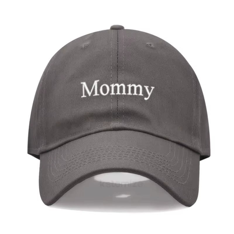 Vintage Washed Cotton Baseball Cap for Women Mommy Embroidery Mom Hat Mother'S Day Birthday Gift Wholesale Dropshipping