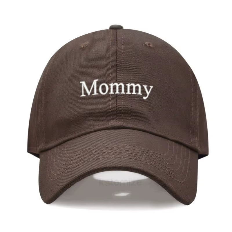 Vintage Washed Cotton Baseball Cap for Women Mommy Embroidery Mom Hat Mother'S Day Birthday Gift Wholesale Dropshipping