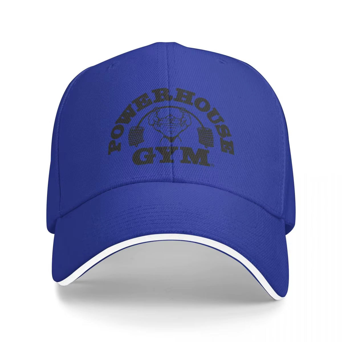 Powerhouse Gym Caps Unisex Fashion Dad Hat Sun Hats Racing Cap Breathable Polyester Baseball Caps Summer
