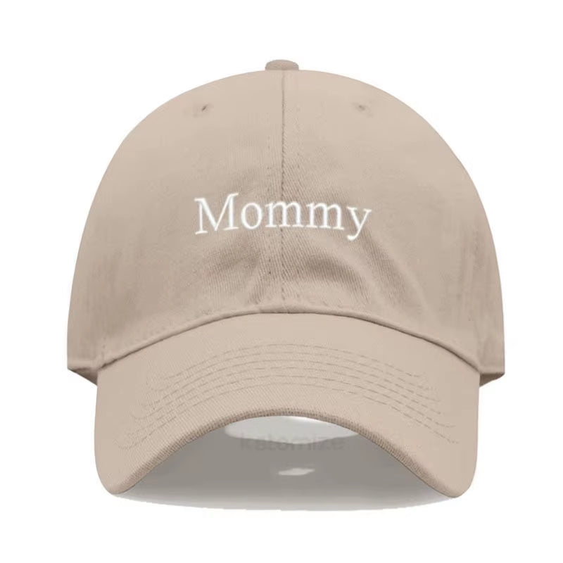 Vintage Washed Cotton Baseball Cap for Women Mommy Embroidery Mom Hat Mother'S Day Birthday Gift Wholesale Dropshipping