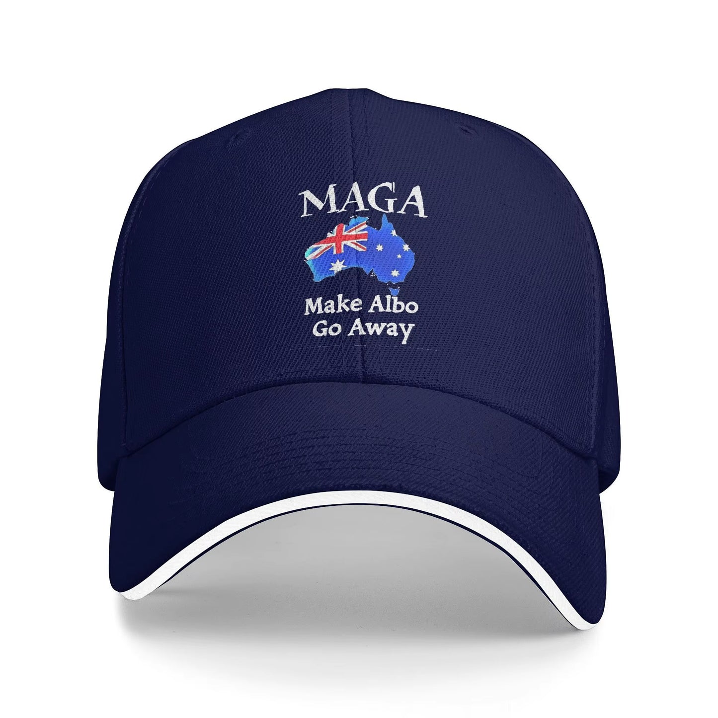 For Australia Sake Make Albo Go Away Baseball Cap Outdoor Gym High Quality Hippe Hat Unisex-Teens Y2K Cute Print Baseball Caps
