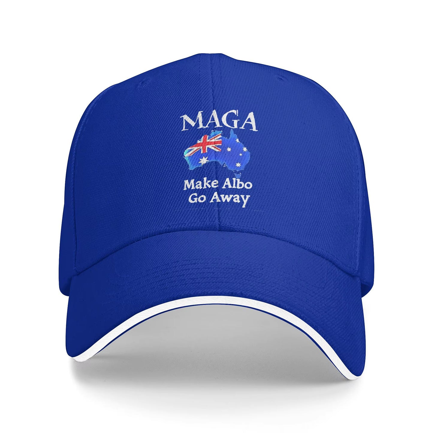 For Australia Sake Make Albo Go Away Baseball Cap Outdoor Gym High Quality Hippe Hat Unisex-Teens Y2K Cute Print Baseball Caps