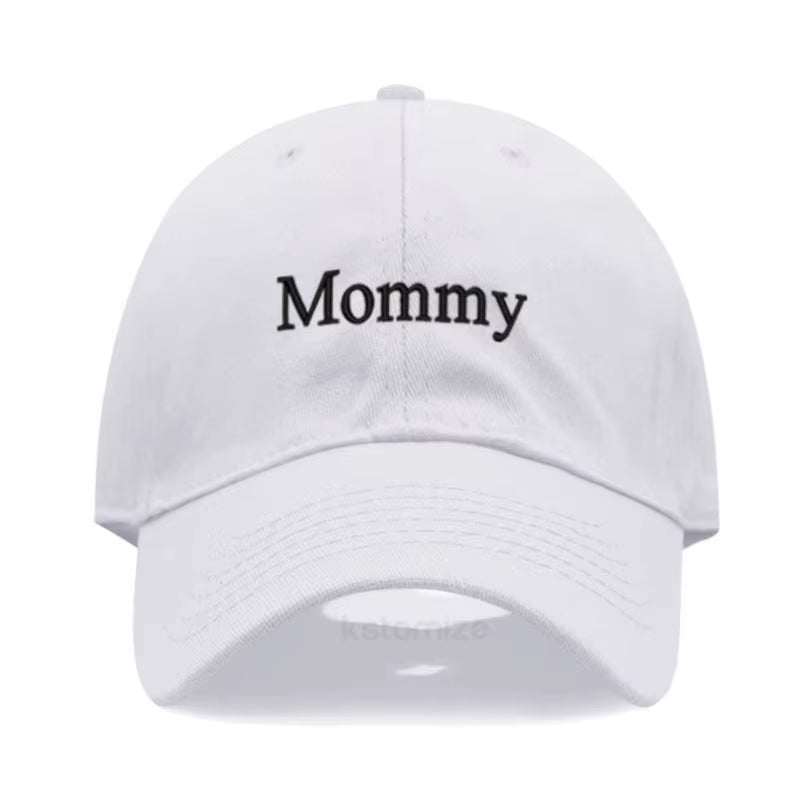 Vintage Washed Cotton Baseball Cap for Women Mommy Embroidery Mom Hat Mother'S Day Birthday Gift Wholesale Dropshipping