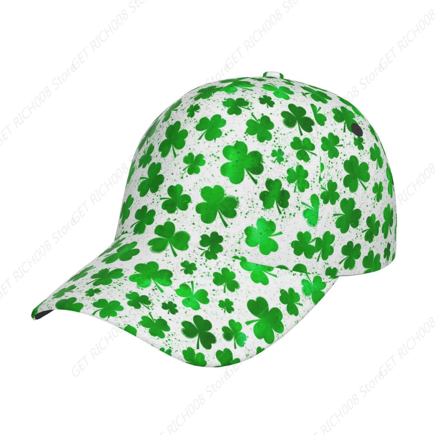 St. Patrick'S Day Clover Leaves Baseball Caps for Women Men Green Shamrock Hat Adjustable Dad Hat St Patrick