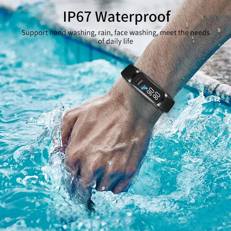 LIGE AMOLED Smart Watch 2023 – Relógio Inteligente Masculino e Feminino, Monitor de Frequência Cardíaca, Pressão Arterial, Monitoramento de Atividades, Resistente à Água e Fitness Tracker