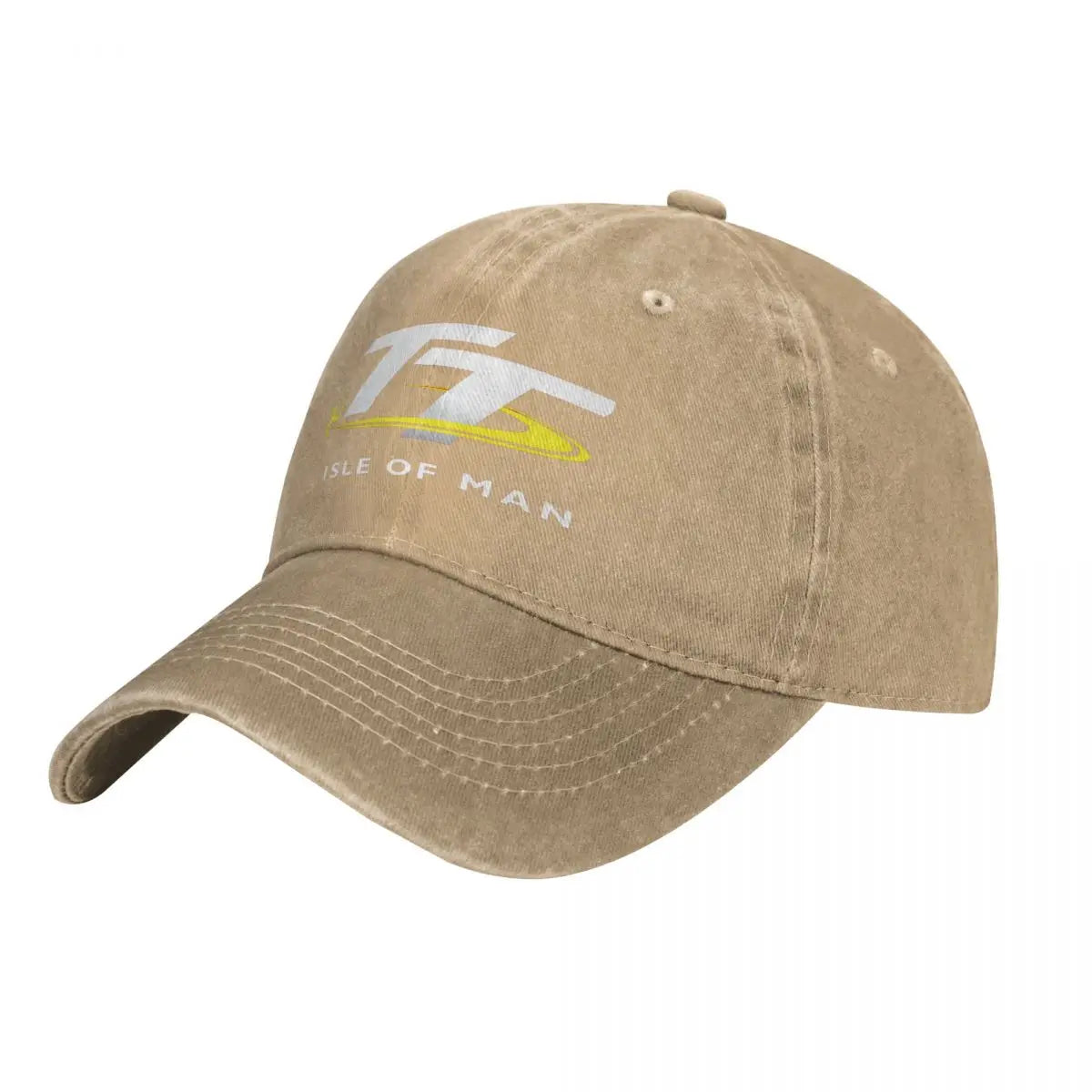 Isle of Man Denim Baseball Cap TT Races Couple Printed Hip Hop Hats Spring Cute Gym High Quality Baseball Caps
