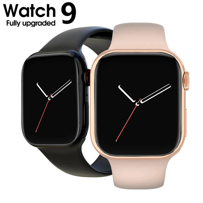 2024 novo relógio inteligente de carregamento sem fio smartwatch, bluetooth, chamadas, unisexo..