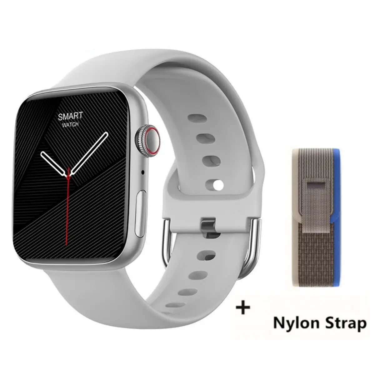 2024 novo relógio inteligente de carregamento sem fio smartwatch, bluetooth, chamadas, unisexo.
