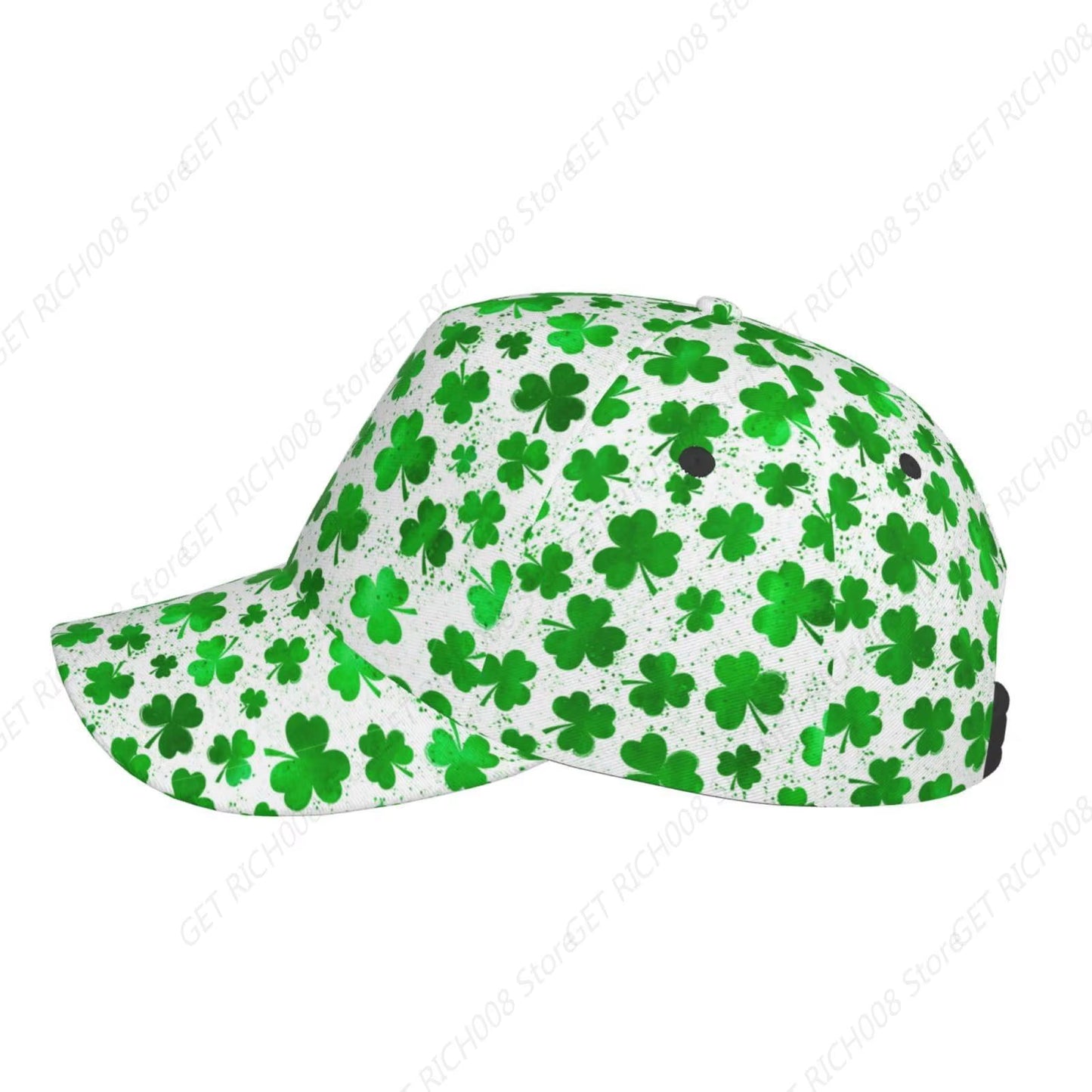 St. Patrick'S Day Clover Leaves Baseball Caps for Women Men Green Shamrock Hat Adjustable Dad Hat St Patrick