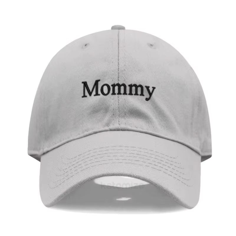 Vintage Washed Cotton Baseball Cap for Women Mommy Embroidery Mom Hat Mother'S Day Birthday Gift Wholesale Dropshipping