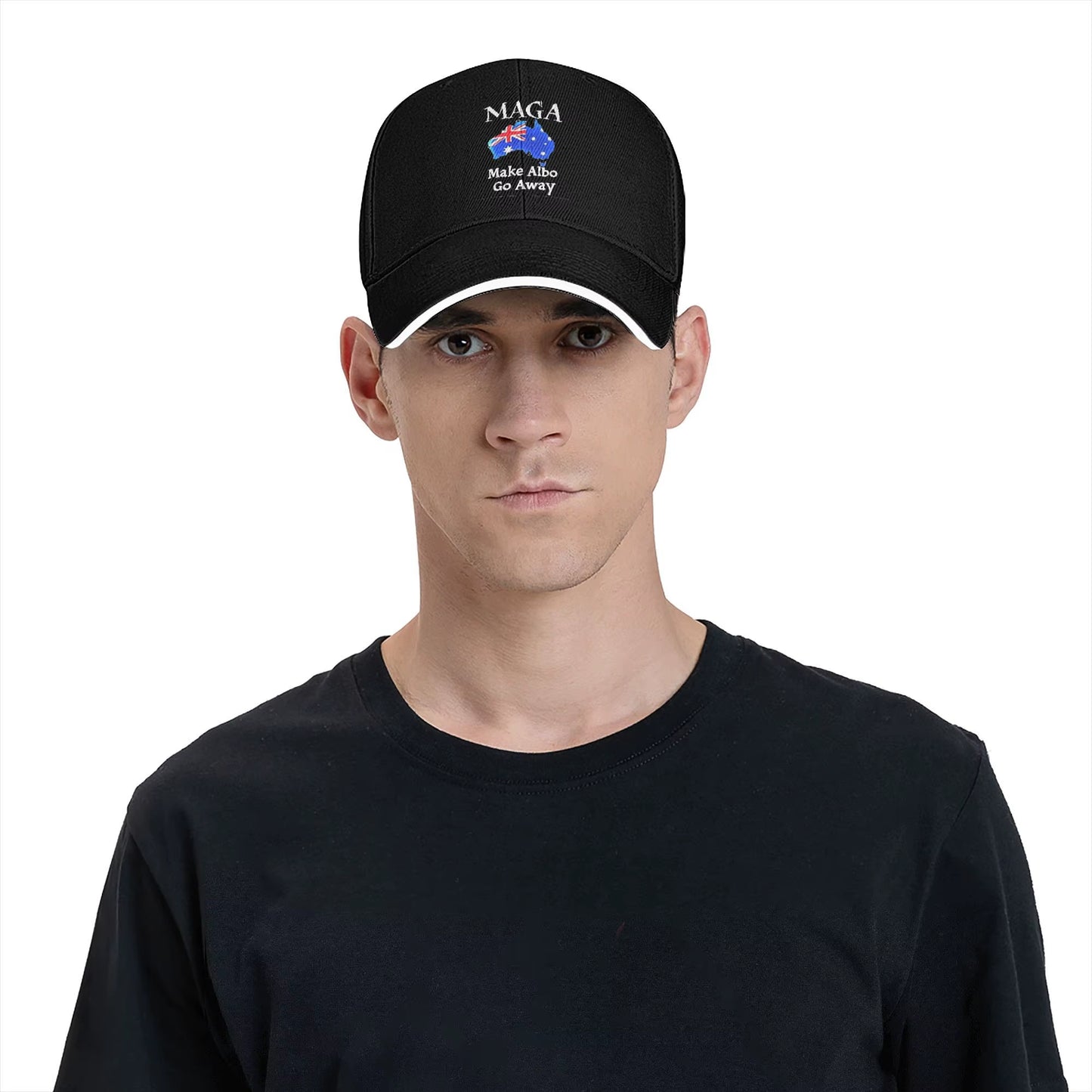 For Australia Sake Make Albo Go Away Baseball Cap Outdoor Gym High Quality Hippe Hat Unisex-Teens Y2K Cute Print Baseball Caps