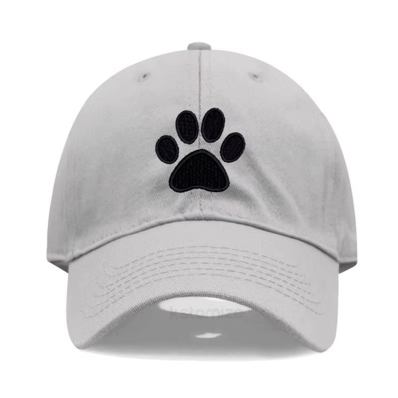 Dog Paw Vintage Washed Cotton High Quality Embroidery Dad Hat for Men Women Baseball Cap Golf Caps Snapback Cap Dropshipping