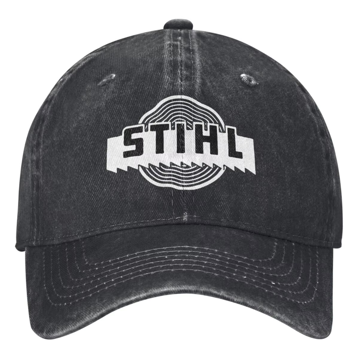 Stihls Tool Logo Washed Baseball Cap Vintage Trucker Hat Summer Unisex Men Outdoor Gym Sun Visors Snapback Cap