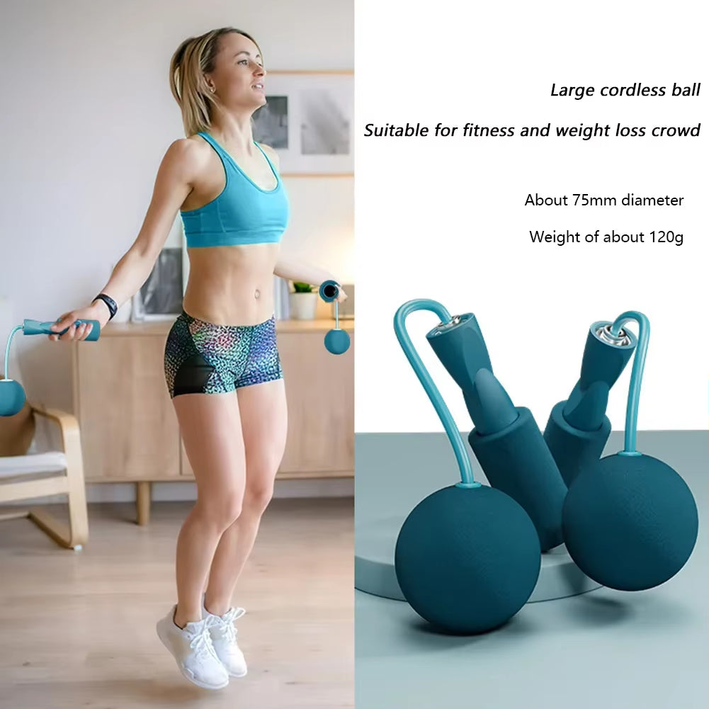 Pro Adjustable Speed Cordless Jump Rope - Perfect for Gym Fitness & Skipping Workouts