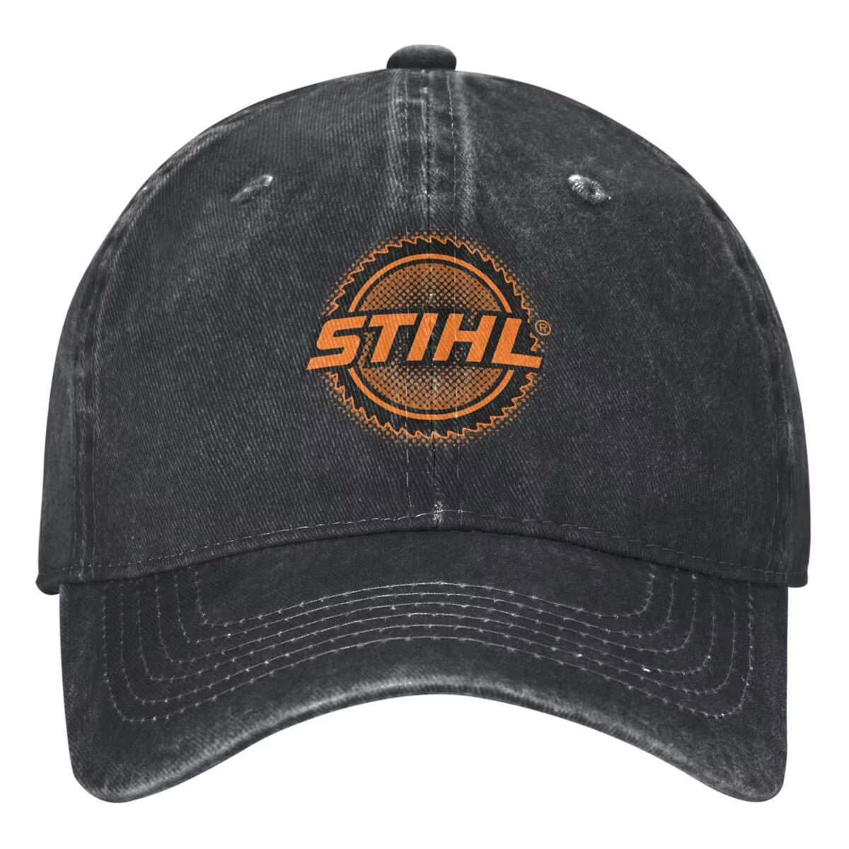Stihls Tool Logo Washed Baseball Cap Vintage Trucker Hat Summer Unisex Men Outdoor Gym Sun Visors Snapback Cap