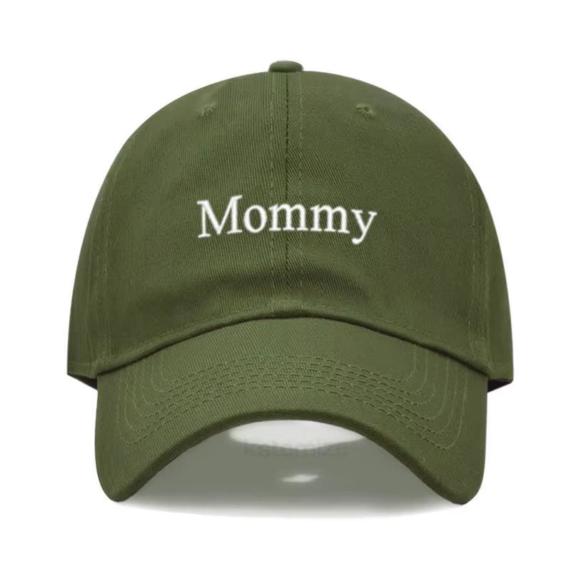 Vintage Washed Cotton Baseball Cap for Women Mommy Embroidery Mom Hat Mother'S Day Birthday Gift Wholesale Dropshipping