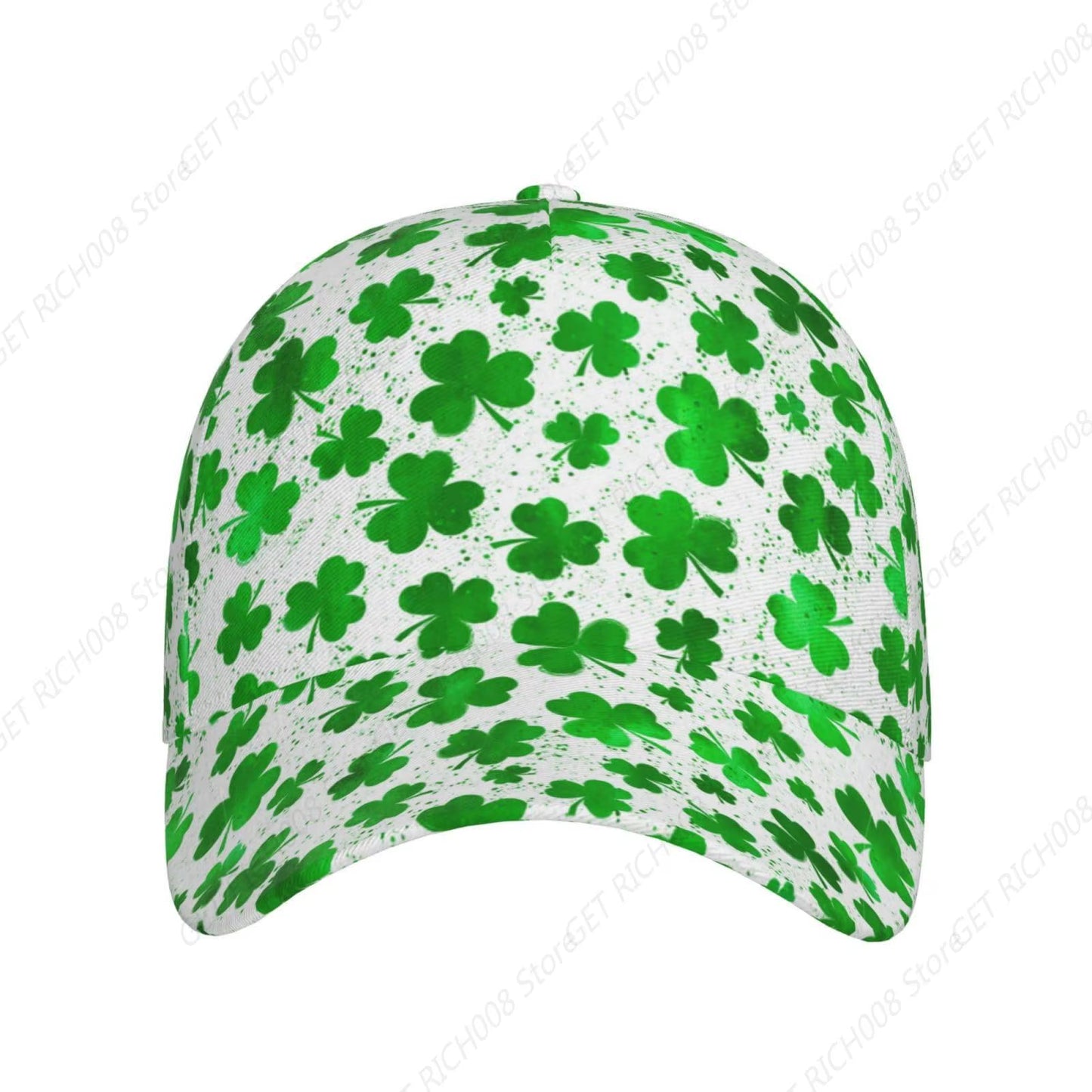 St. Patrick'S Day Clover Leaves Baseball Caps for Women Men Green Shamrock Hat Adjustable Dad Hat St Patrick