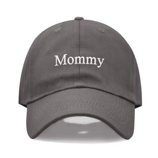 Vintage Washed Cotton Baseball Cap for Women Mommy Embroidery Mom Hat Mother'S Day Birthday Gift Wholesale Dropshipping