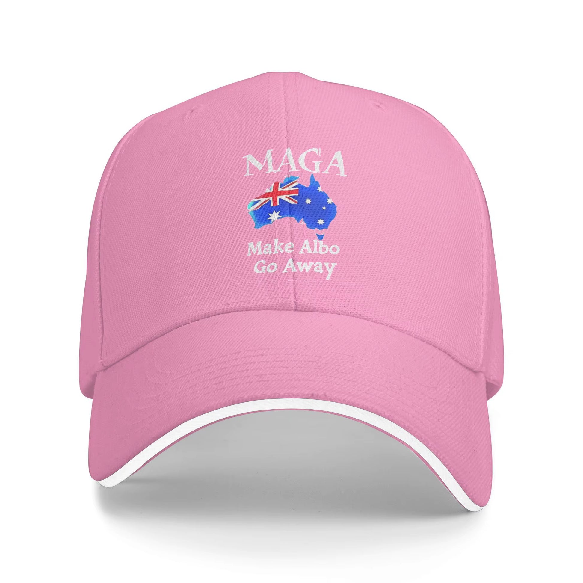 For Australia Sake Make Albo Go Away Baseball Cap Outdoor Gym High Quality Hippe Hat Unisex-Teens Y2K Cute Print Baseball Caps