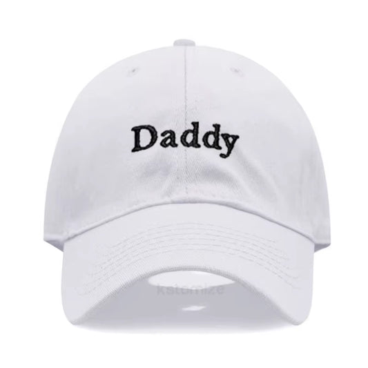 Daddy & Mommy Baseball Cap for Men & Women Unisex Soft Washed Cotton Embroidery Baseball Hats for Father'S Mother'S Day Gifts