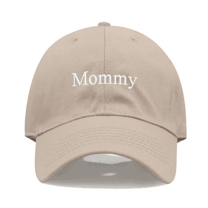 Vintage Washed Cotton Baseball Cap for Women Mommy Embroidery Mom Hat Mother'S Day Birthday Gift Wholesale Dropshipping