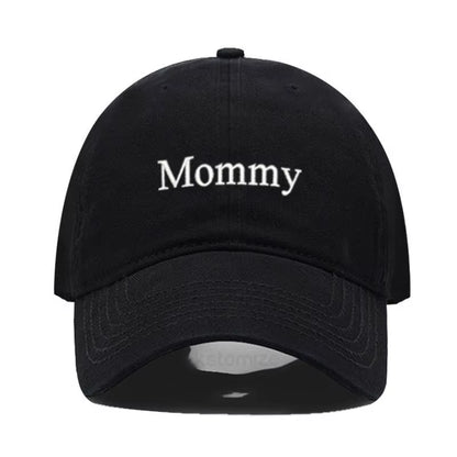 Vintage Washed Cotton Baseball Cap for Women Mommy Embroidery Mom Hat Mother'S Day Birthday Gift Wholesale Dropshipping