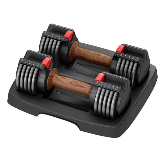 Home Fitness Automatic Adjustable Dumbbell Set Fitness Equipment Training Dumbell Set 13.4KG