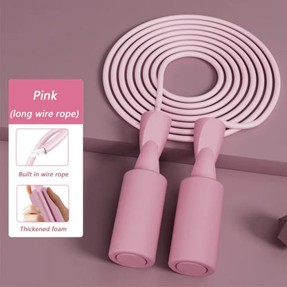 Pro Adjustable Speed Cordless Jump Rope - Perfect for Gym Fitness & Skipping Workouts