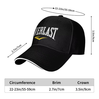 Everlasts Boxing Gym Logo Sandwich Cap Adult Fashion Baseball Cap Fitness Hats Adjustable Snapback Caps Golf Hats Autumn Hat
