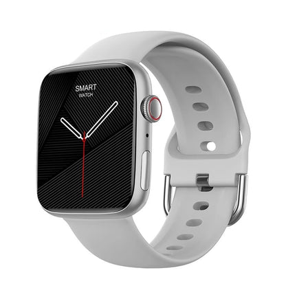 2024 novo relógio inteligente de carregamento sem fio smartwatch, bluetooth, chamadas, unisexo.