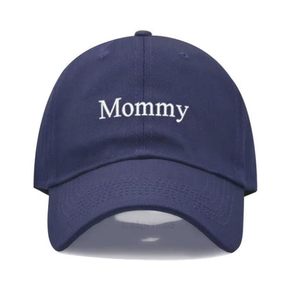 Vintage Washed Cotton Baseball Cap for Women Mommy Embroidery Mom Hat Mother'S Day Birthday Gift Wholesale Dropshipping