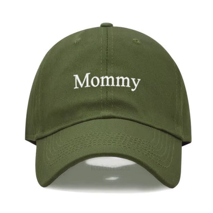 Vintage Washed Cotton Baseball Cap for Women Mommy Embroidery Mom Hat Mother'S Day Birthday Gift Wholesale Dropshipping